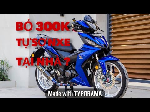 bỏ ra 350k tự sơn dàn áo tại nhà / sơn xanh gp màu hot năm 2020