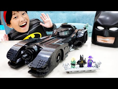 예준이의 배트모빌 자동차 장난감 레고 조립놀이 배트맨 놀이 BATMAN Toy Assembly Pretend Play