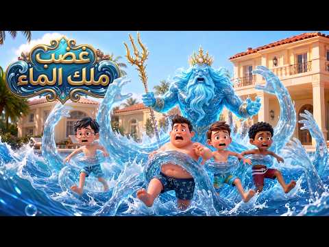غضب ملك الماء | قصة أطفال تربوية عن المحافظة على الماء