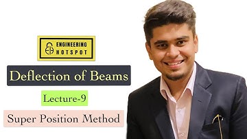 Lec-9 Deflection of Beams | Superposition Method | Numerical | by HV Sir #strengthofmaterial #gate