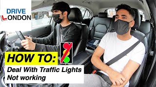 How to:  A Deal with Traffic Light Crossroad Where the Lights are Not Working. by Drive London 10,148 views 2 years ago 8 minutes, 30 seconds