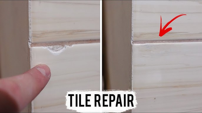 Tile Repair Kit Stone Repair Kit- Porcelain Tile Chip Repair Kit, Porcelain  Repair Kit, Marble Repair kit, Tile Repair, Tub and Tile Refinishing Kit,  Crack Chip Ceramic Floor, Bathtub Repair Kit