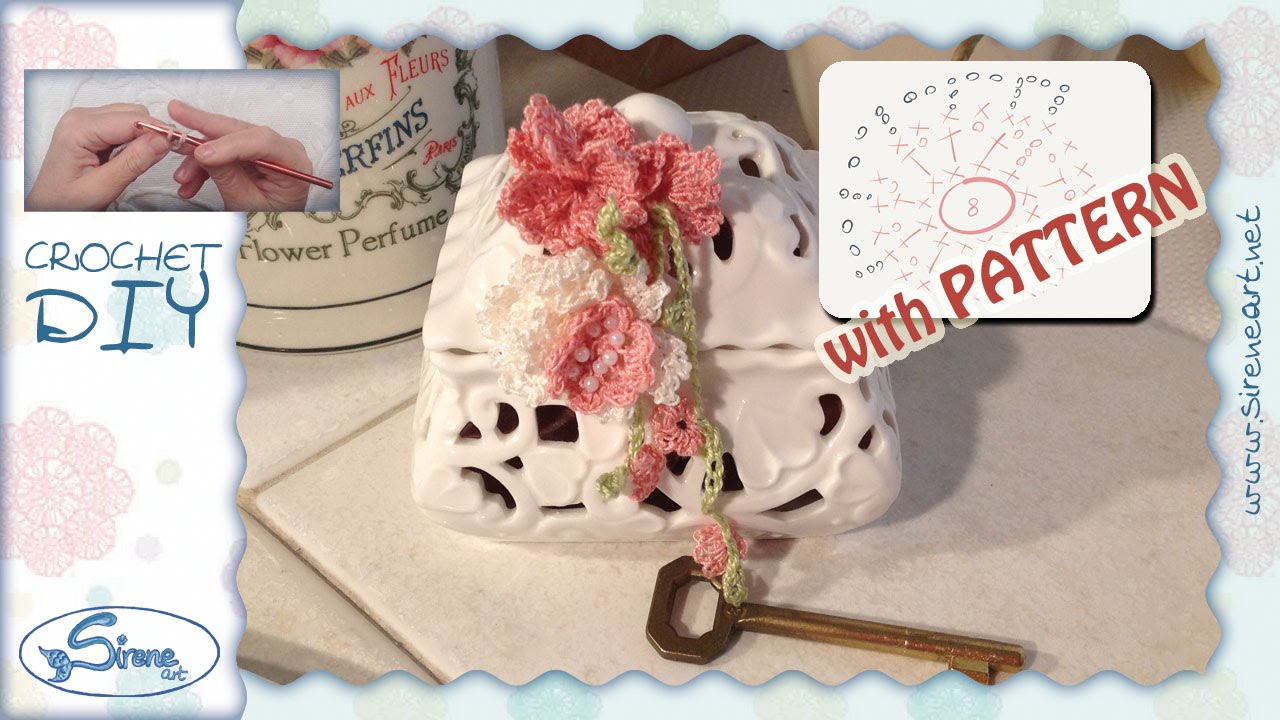 Tutorial Uncinetto Bouquet Da Appendere Crochet Bouquet With Pattern