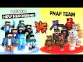 Viewers became new herobrine  fnaf vs new herobrine bros monster school