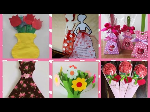 Manualidades Para El Dia De La Mujer / 50 Manualidades Para El Dia Internacional De La Mujer 💕