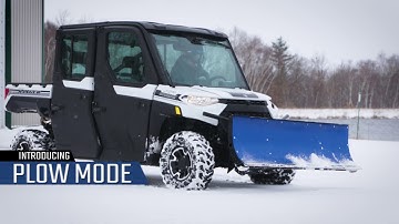 RIDE COMMAND for Ranger: PLOW MODE| Polaris Off-Road Vehicles
