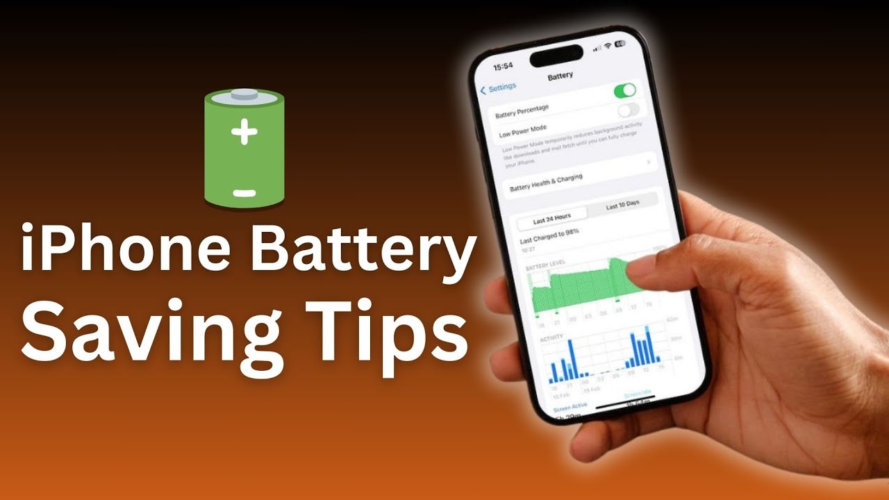 iPhone Battery Saving Settings 🚀 TIPS & TRICKS!
