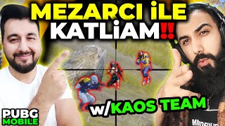 Mezarci İle Erangel Katli̇ami 36 Kills W Kaos Team Pubg Mobile