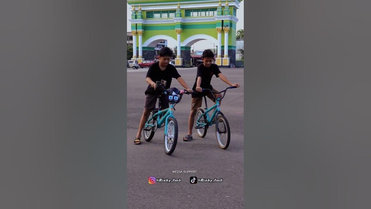 Ilmu padi abangku🔥🤩. #cinematik #sepeda #sepedabalap #bmx