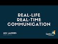 E4e  real life real time communications  les landes