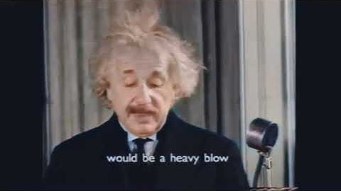 [60 FPS] Albert Einstein Speech | Voice of Albert Einstein | Colorized