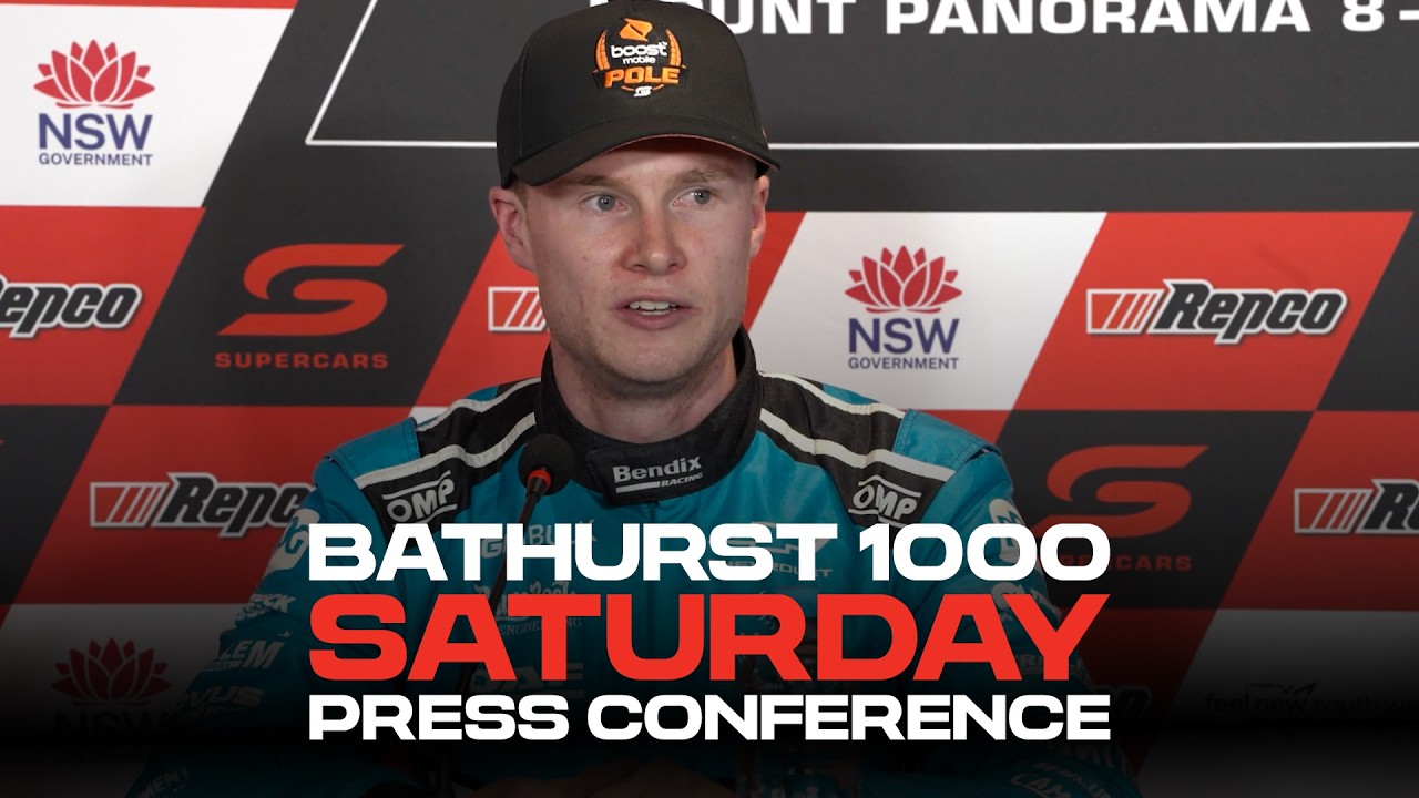 Saturday Press Conference - Repco Bathurst 1000 | 2026 Repco Supercars ...