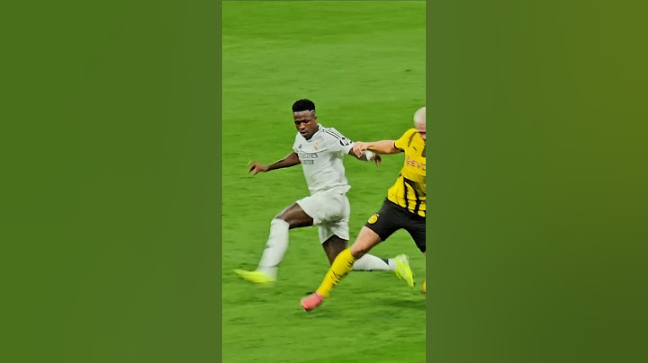 VINICIUS JR INCREÍBLE PRESIÓN VS DORTMUND EN CHAMPIONS LEAGUE #football #shorts #realmadrid