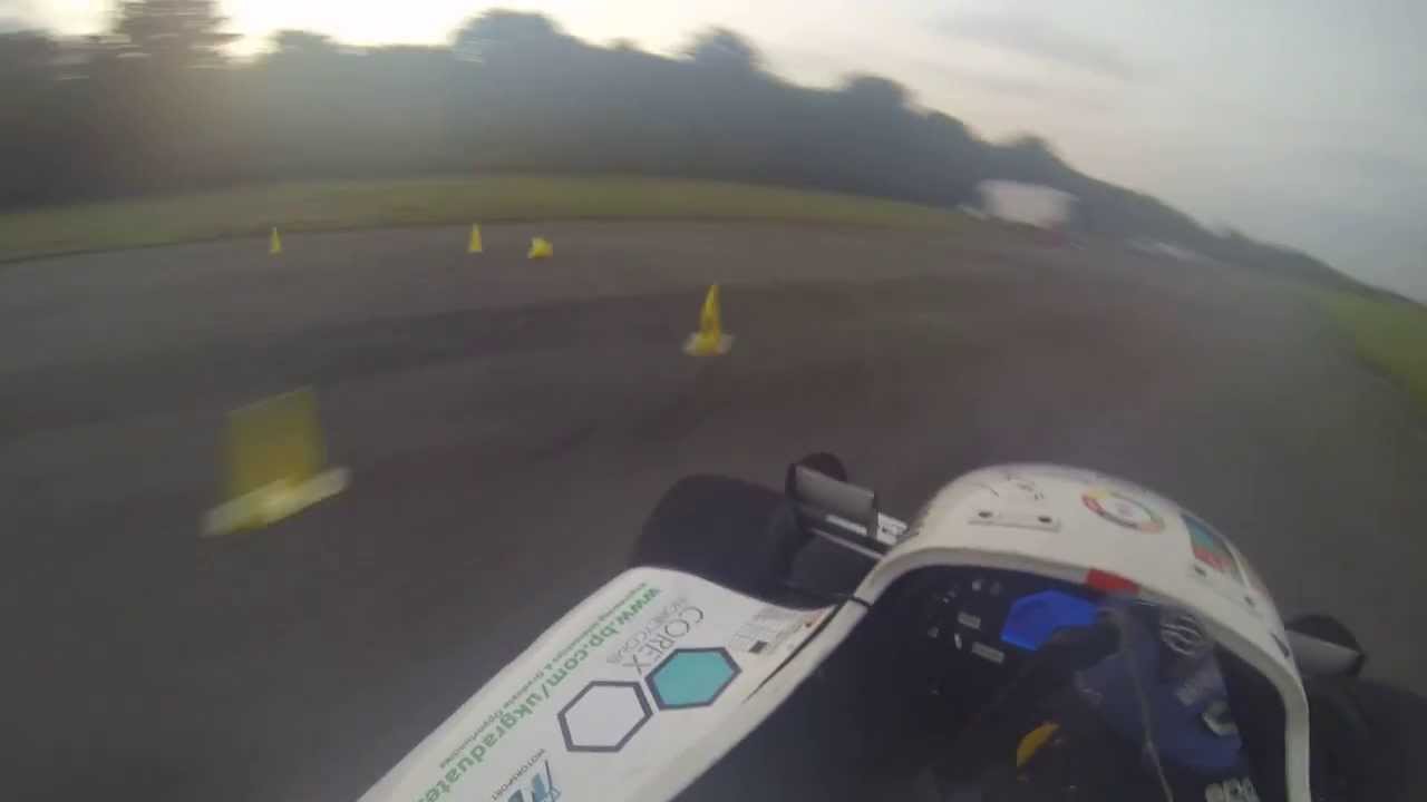 Team Bath Racing 2013 Formula Student Testing Onboard - YouTube