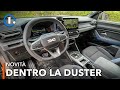 Gli INTERNI della Dacia DUSTER (2024) | Spazio, bagagliaio, infotainment, qualit&agrave;