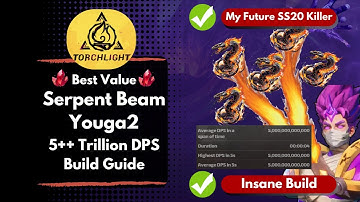 Torchlight: Infinite - Insane Youga2 Serpent Beam 5++ Trillion DPS - Build Guide
