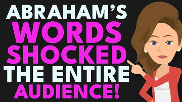 The Whole Audience Froze When Abraham Said This 🔥 Abraham Hicks 2025