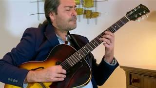 Video thumbnail of "Just Friends - Solo Jazz Guitar (Melody & Improvisation)"