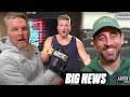 Pat McAfee Announces Aaron Rodgers Tuesday Is Back, Gets Gift From Dana White!