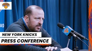 Tom Thibodeau | NY Knicks Media Availability (April 09, 2023)