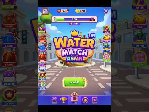 Water Match ASMR Level 76-77-78-79-80