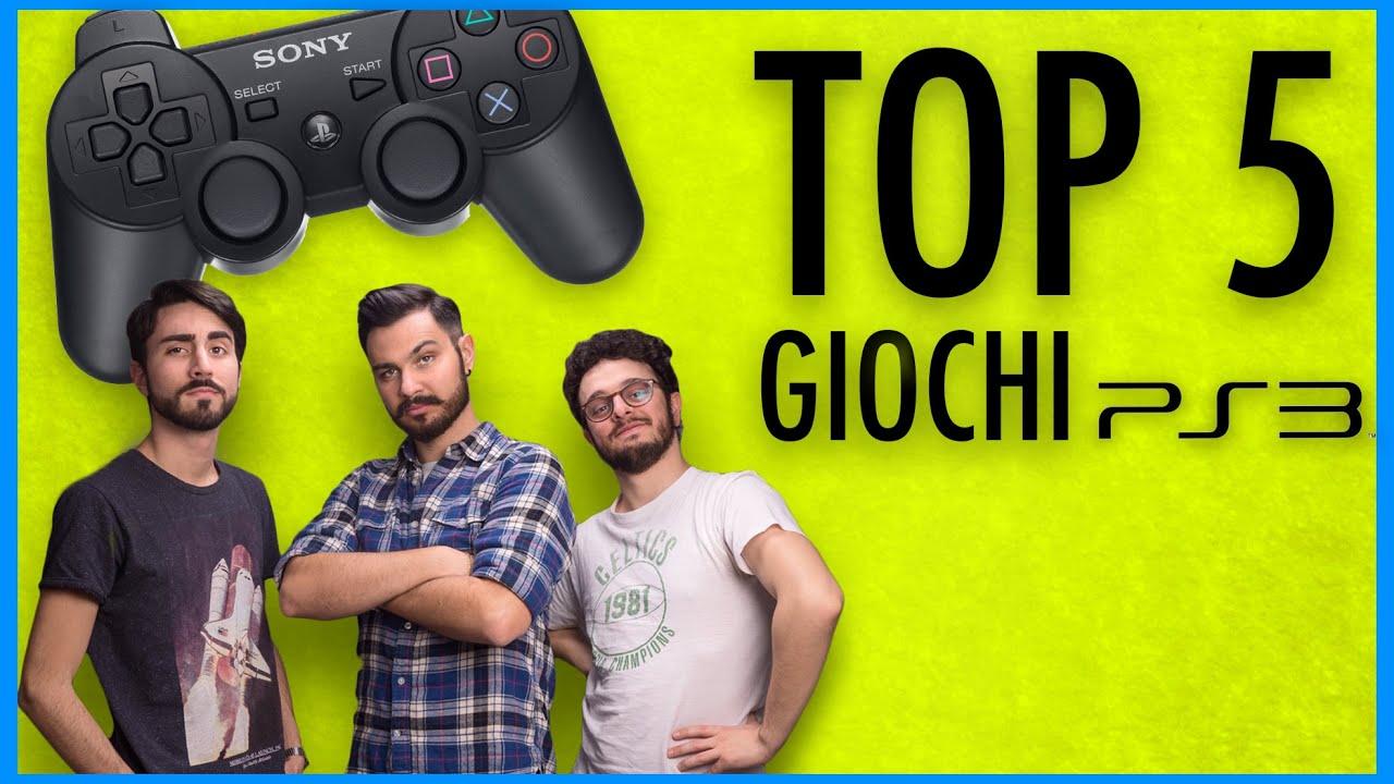 TOP 5 videogiochi esclusive Playstation 3 - YouTube