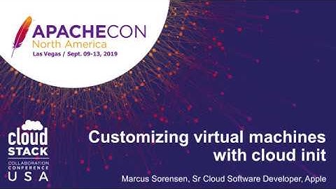 Customizing virtual machines with cloud init