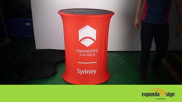 Automatic Pop Up Counter Display - Product Demonstration