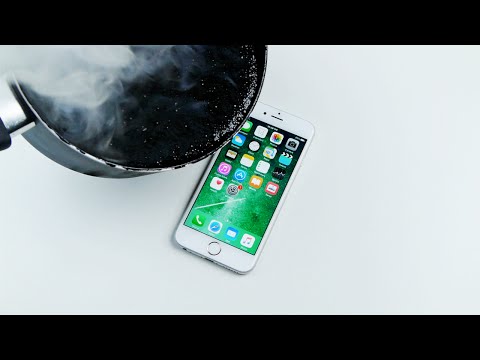 Donxt Pour Hot Molten Tar on an iPhone 6S!