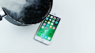 Don't Pour Hot Molten Tar On An Iphone 6S!