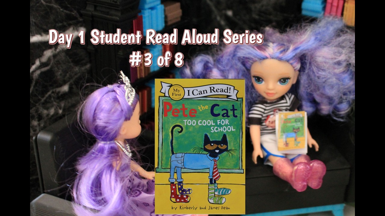 Day 1 - Ready...Set...Read! Student to Student Read Aloud. Book #3 of 8