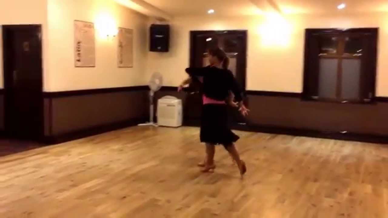 Paso Doble Routine exbeginner's class November 2014 YouTube