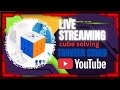 I am trying to 3×3 cube solving in sub 10 sec 🔴 live