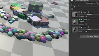 Mesh Instance Painter - Unity URP