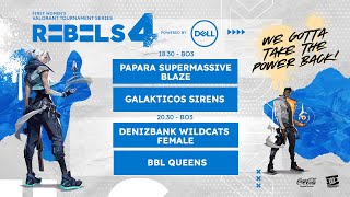 SMB 🆚 GAL | IW 🆚 BBL | Bo5 | REBELS Powered by DELL | Seri 4 Çeyrek Final