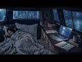 Relaxing Rain Sounds for Studying and Deep Sleep to Ease Insomnia, Calm Mind All Night!