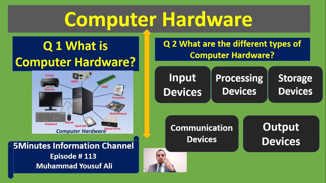 Types of Computer Hardware  7 Useful Types of Computer Hardware