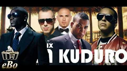 Don Omar Ft  Daddy Yankee, Akon, Pitbull, Lucenzo   Danza Kuduro Remix