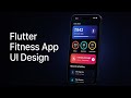 Flutter Fitness App UI Design - Clean & Minimal