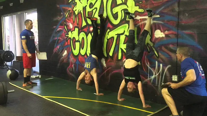 Mindy Hughes Cross-fit competition