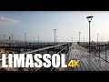 Limassol, Cyprus old town walking tour 4k 60fps