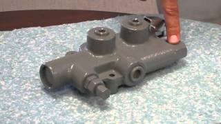 Prince log splitter valve standard features