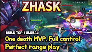 Zhask (Mythical Glory): One-death MVP with full control | MLBB Ranked Gameplay