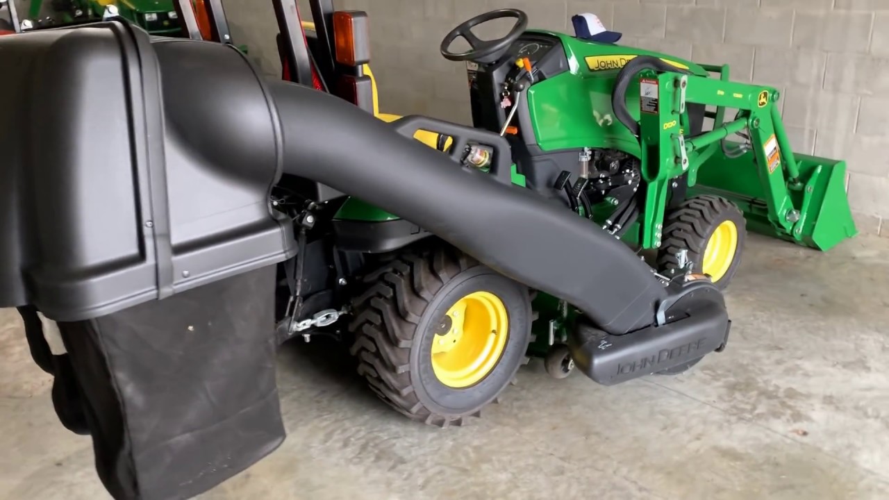 2018 John Deere 1025R Sub Compact Tractor, Loader, Mower, Bagger ...