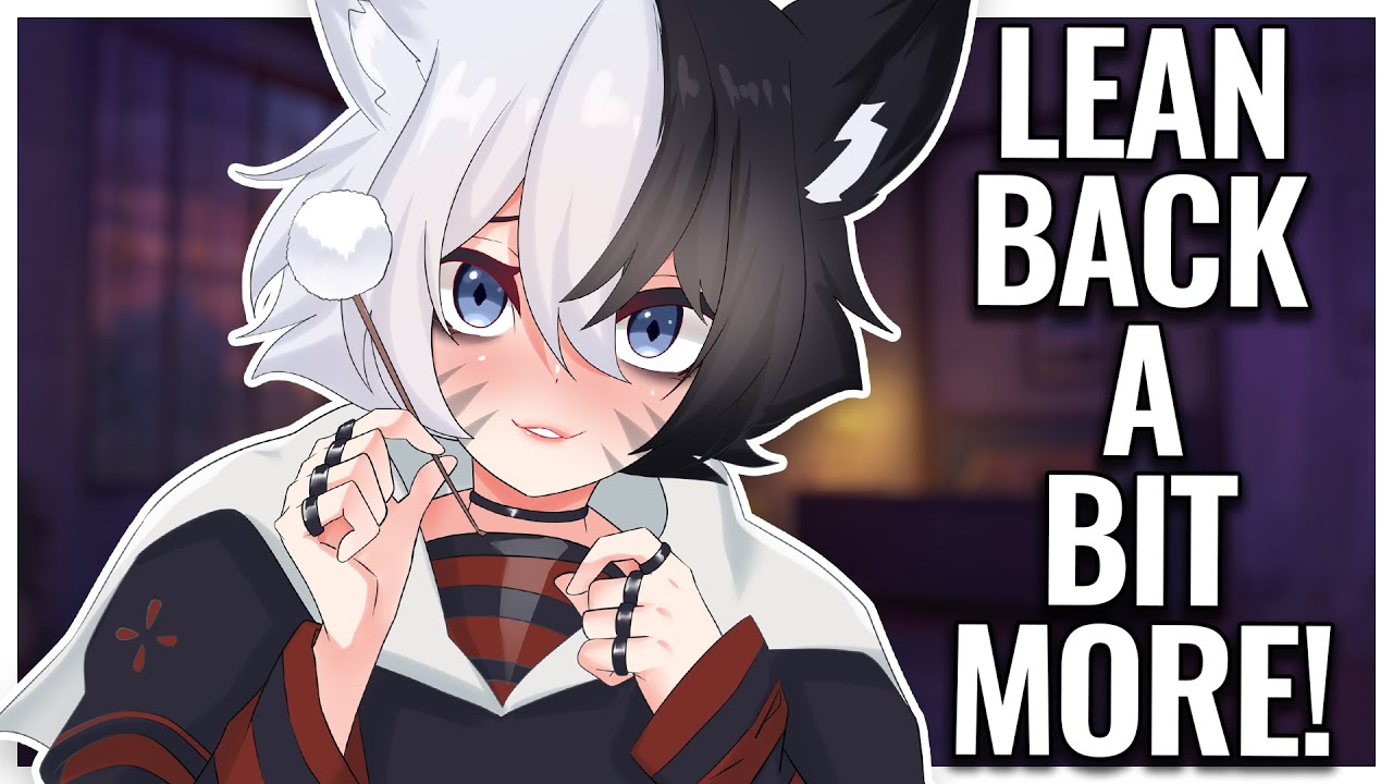 Goth Femboy Cleans Your Ears At Midnight ASMR 🖤 Deep Whispers & Tingly Comfort