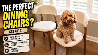 These Wooden Dining Chairs Look Way More Expensive Than They Are