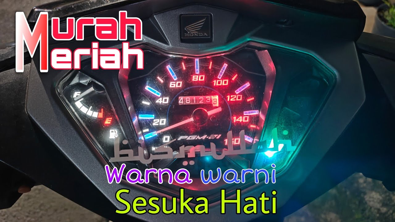 Cara Ganti Lampu Speedometer Motor | Lebih Berwarna