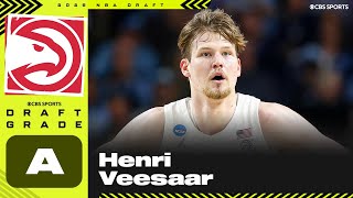 Henri Veesaar selected No. 52 overall by Hawks | 2026 NBA Draft Grades & Instant Reaction