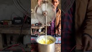 Fan Se Ghee Bana Diya 😳🔥 | Indian Village Innovation #ytshorts #farmer #farming #viral #agriculture