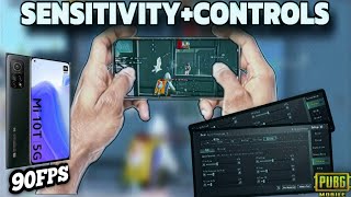 OMG😲New 4Finger Sensitivity + Controls + Sensitivity🔥| Xiaomi Mi 10T PUBG 2024